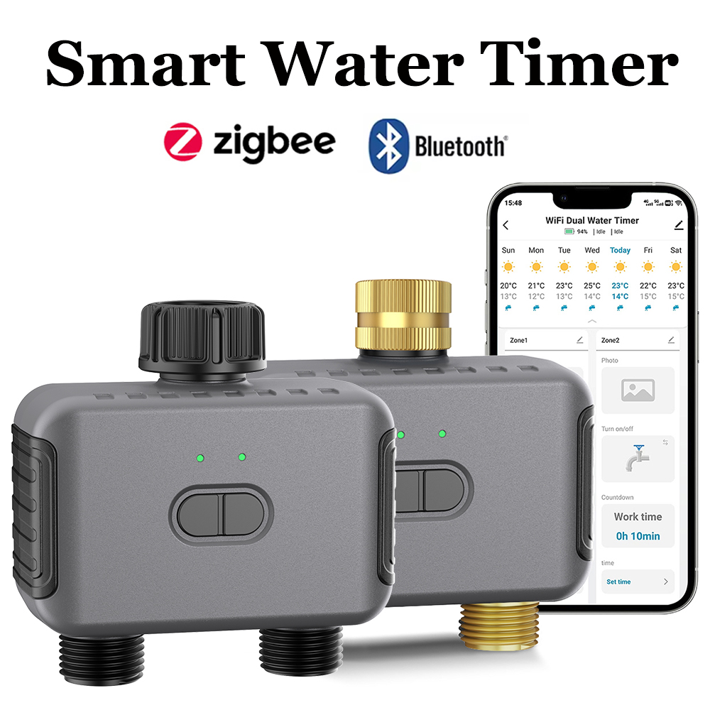 Smart Garden Watering - Tuya Akıllı Su Zamanlayıcı Zigbee/BT Otomatik