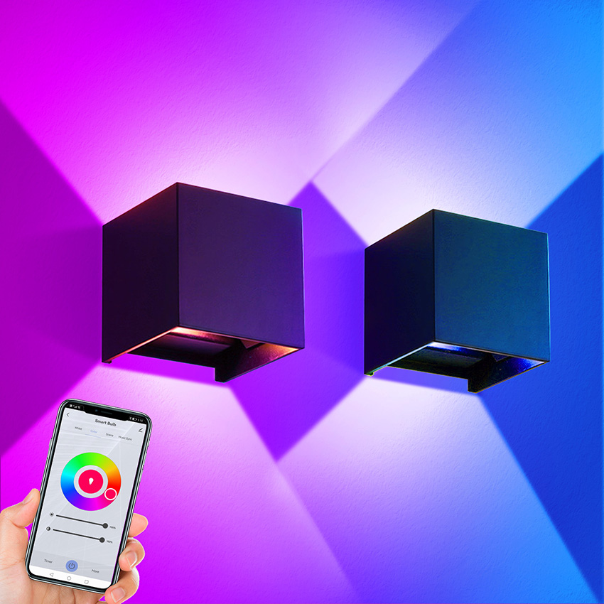 Smart Zigbee Garden Light - 12W LED Dış Mekan Duvar Lambası
