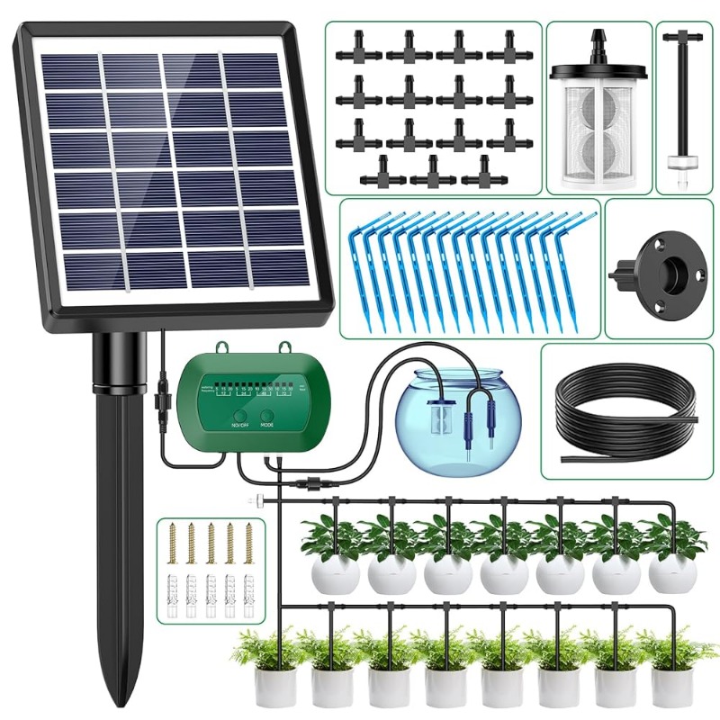 Smart Garden Watering - Güneş Akıllı Sulama Kiti 6V 2W