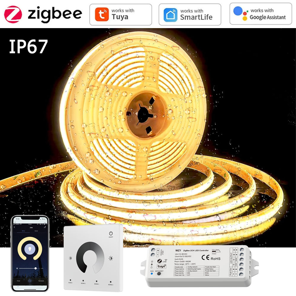 Smart Zigbee Garden Light - 5m 10m 20m Su Geçirmez Tuya