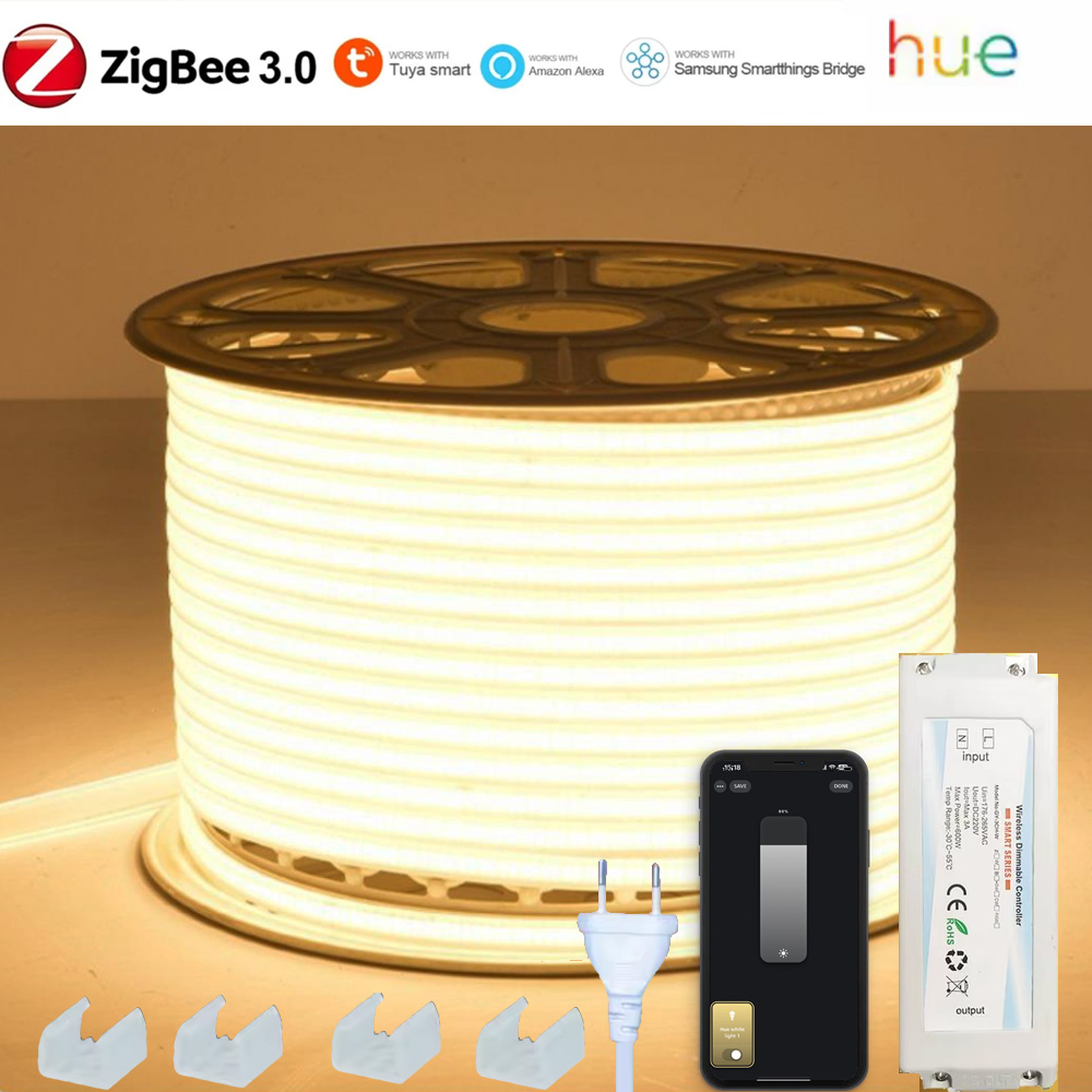 AB 220V ZIGBEE 3.0 COB LED Şer - Smart Zigbee Garden Light incelemesi ve fiyatı