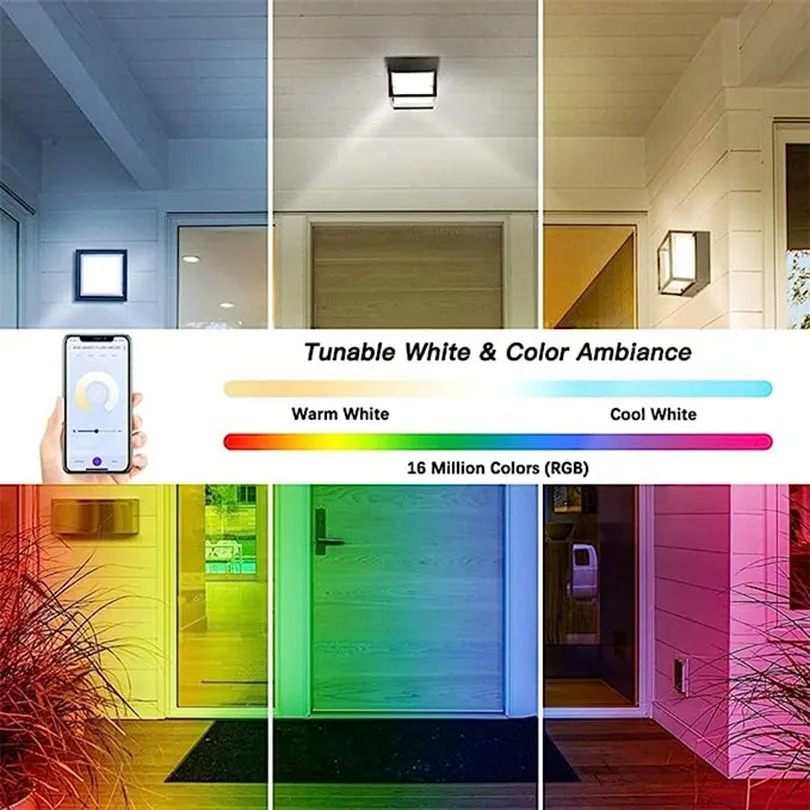 Tuya Akıllı WiFi/ZigBee Duvar  - Smart Zigbee Garden Light incelemesi ve fiyatı
