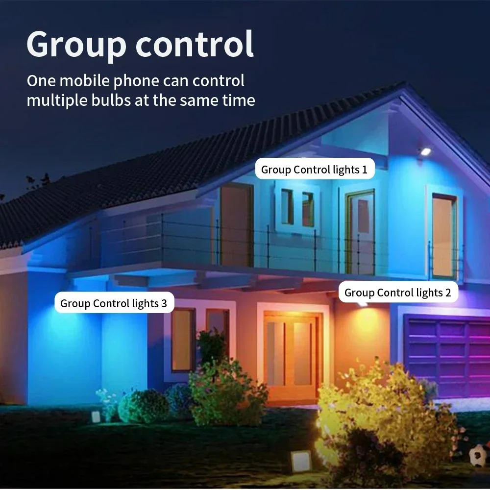 LED Dış Duvar Lambası RGBCCT K - Smart Zigbee Garden Light incelemesi ve fiyatı