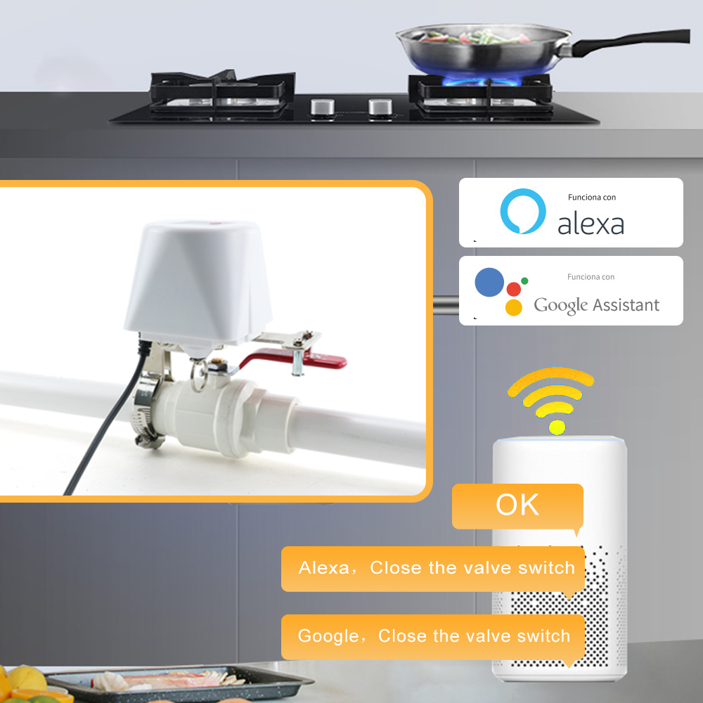 WiFi Su Vanası Gaz Kesme Küres - Smart Garden Instructions incelemesi ve fiyatı