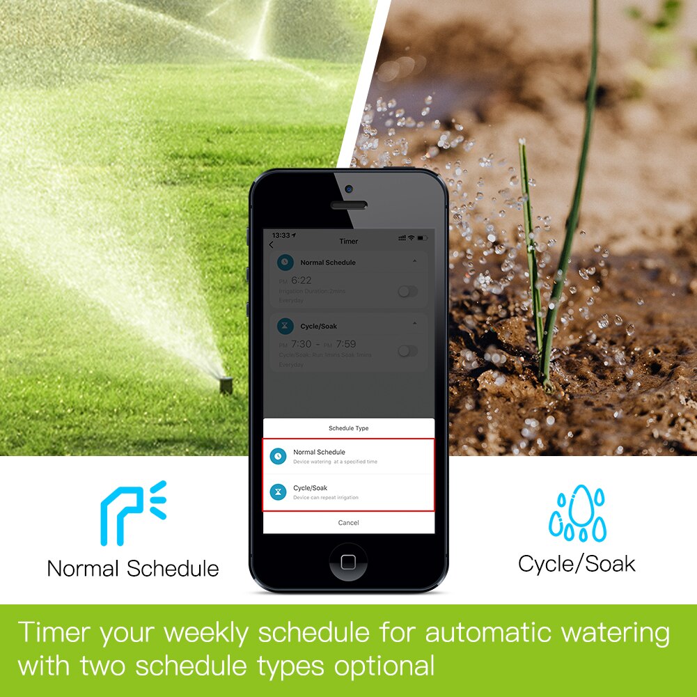 Moes akıllı Tuya Bluetooth su  - Smart Garden Watering incelemesi ve fiyatı