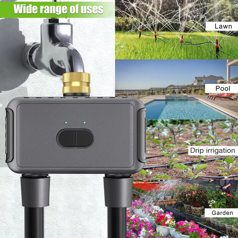 WAP01 WiFi APP Kontrollü Çift  - Smart Garden Watering incelemesi ve fiyatı