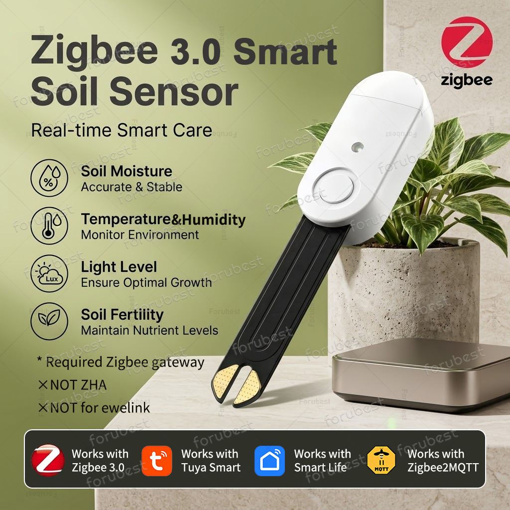 Akıllı ZigBee Toprak Nem Sensö - Smart Zigbee Garden Light incelemesi ve fiyatı