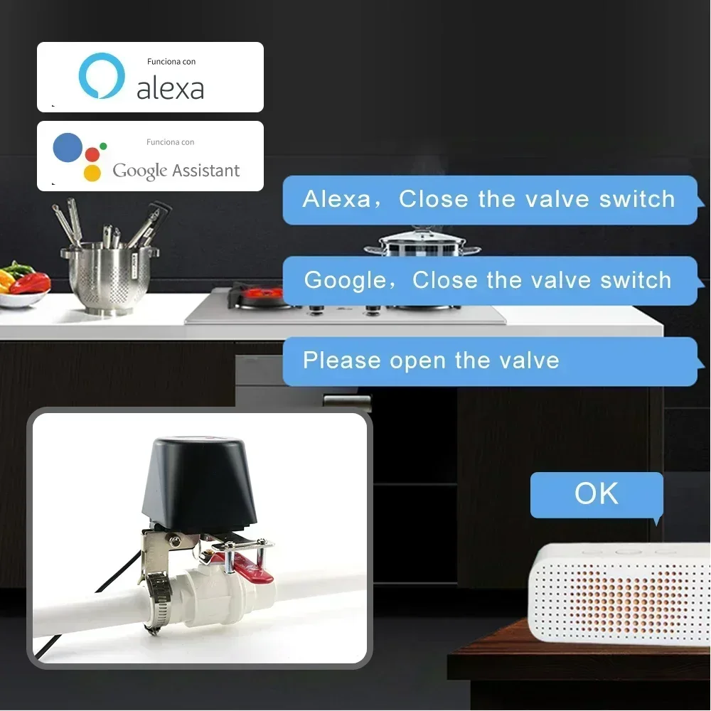 Tuya Zigbee Akıllı Gaz Vanası  - Smart Garden Instructions incelemesi ve fiyatı